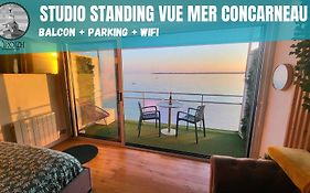 - L'Iroizh - Concarneau - Vue Mer Panoramique - Studio Standing Plage Des Sables Blancs - Parking - Panoramic Sea View - Near Thalassotherapy - Wifi -