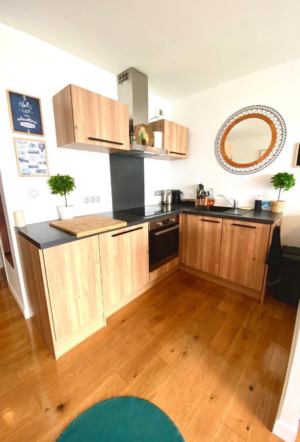 L'Iroizh Concarneau: Panoramic Sea View Studio with Beach Access Exterior photo